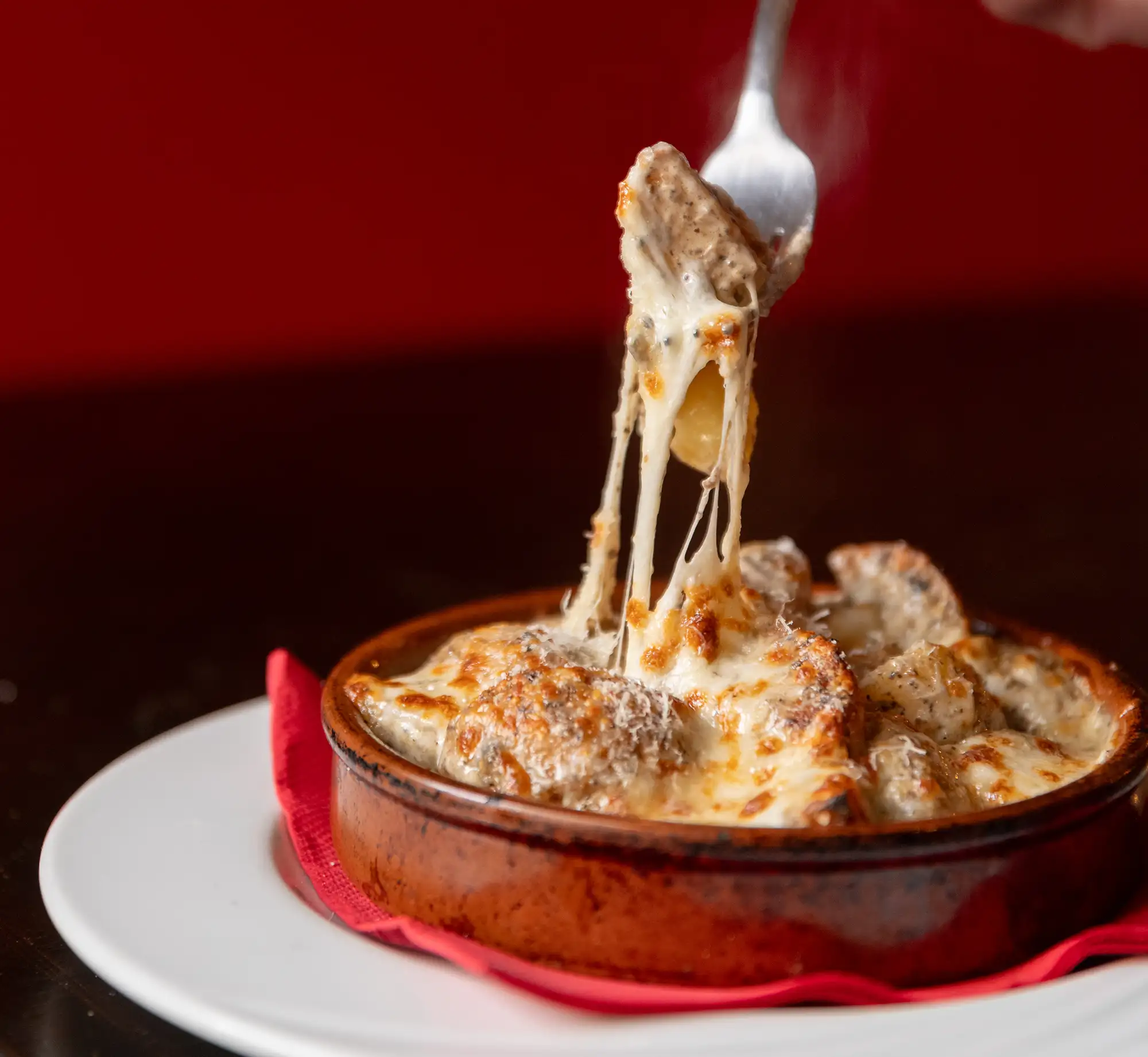 Cassolette de pommes de terre à la truffe